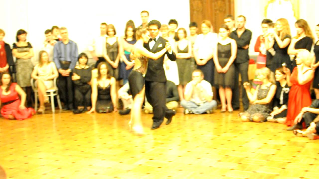 Sebastian Arce and Mariana Montes, show in Nizhny Novgorod, Russia, 4.02.12. "Fueye"