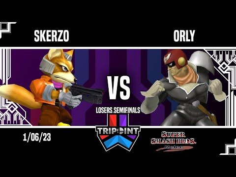 Tripoint Smash 174 - Losers Semifinals - Skerzo(Fox) Vs. ORLY(Captain Falcon)