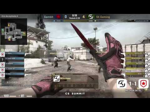 PT BR CS SUMMIT FINAL   SK GAMING x GAMBIT GAMING   de cache