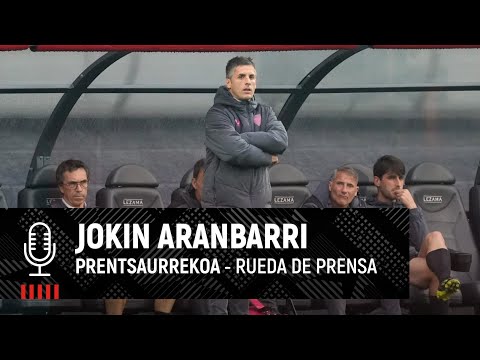 Imagen de portada del video 🎙️ Jokin Aranbarri I post Bilbao Athletic 2-1 SD Amorebieta l Primera Federación 2024-25 –  J32