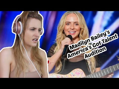 Madilyn Bailey Is Insane! Reacting To Madilyn Bailey's America's Got Talent Audition!