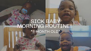 8 Month Old Baby Morning Routine *1st Time Mom*