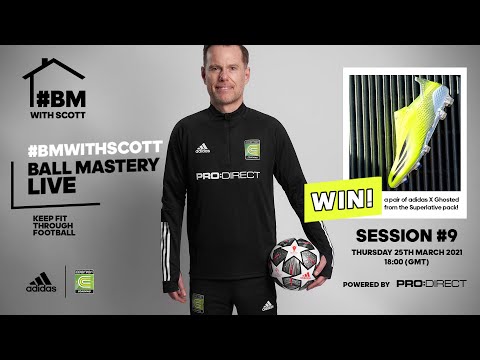 COME BACK STRONGER WEEK 9 - LIVE LOCKDOWN FOOTBALL SKILLS & FIT SESSION | COERVER EW BALL MASTERY