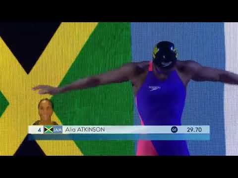 jamaican alliah Atkinson won medal