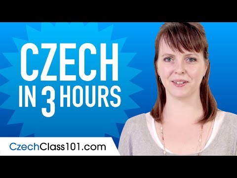 Learn Czech in 3 Hours - ALL the Czech Basics You Need