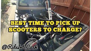 What is the best time to charge bird and lime scooters? - RideIntoCash