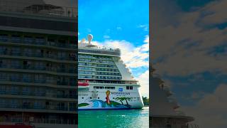 Norwegian Getaway Departs PortMiami 🛳️ #dream #travel #vacation #cruise
