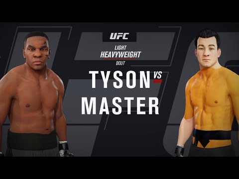 UFC 4 | Mike Tyson vs. Kung fu Master (EA Sports UFC 4)