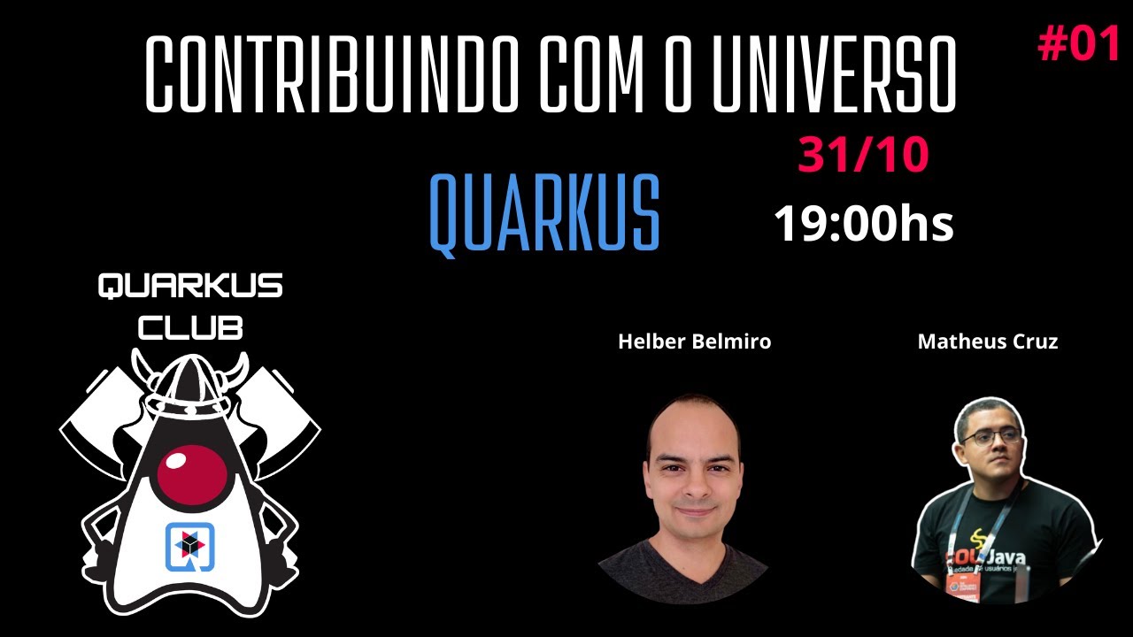 Contribuindo com o Universo Quarkus!