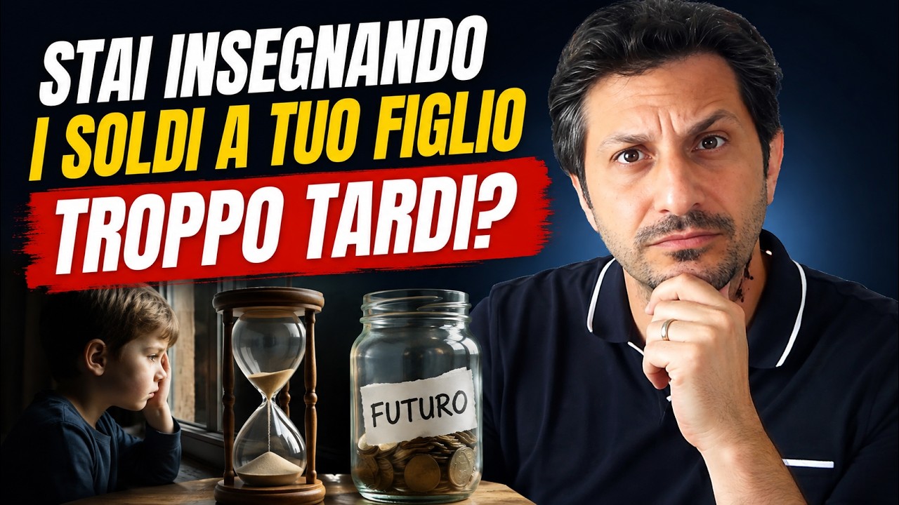 Stai Insegnando i Soldi a Tuo Figlio Troppo Tardi?