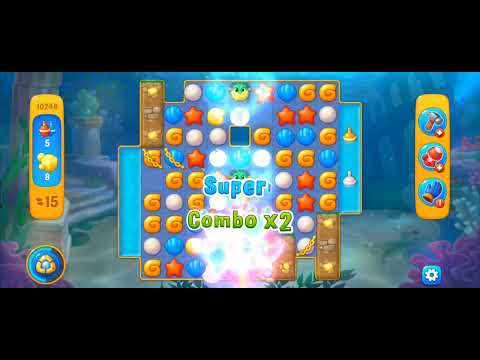Fishdom Easy Level 10248 (with Double Bombs Boosters) @choraelmin