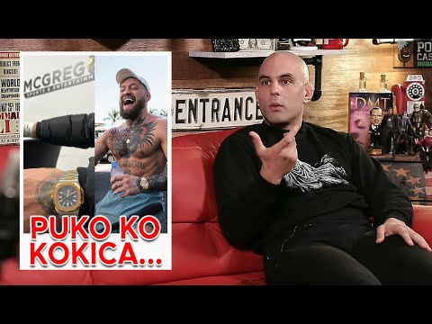 Savo Lazić - "Conor  McGregor je prešao sve granice, on ide s Rolexom u teretanu!"