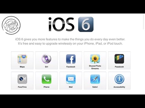 iOS 6 Apple Website Archive 