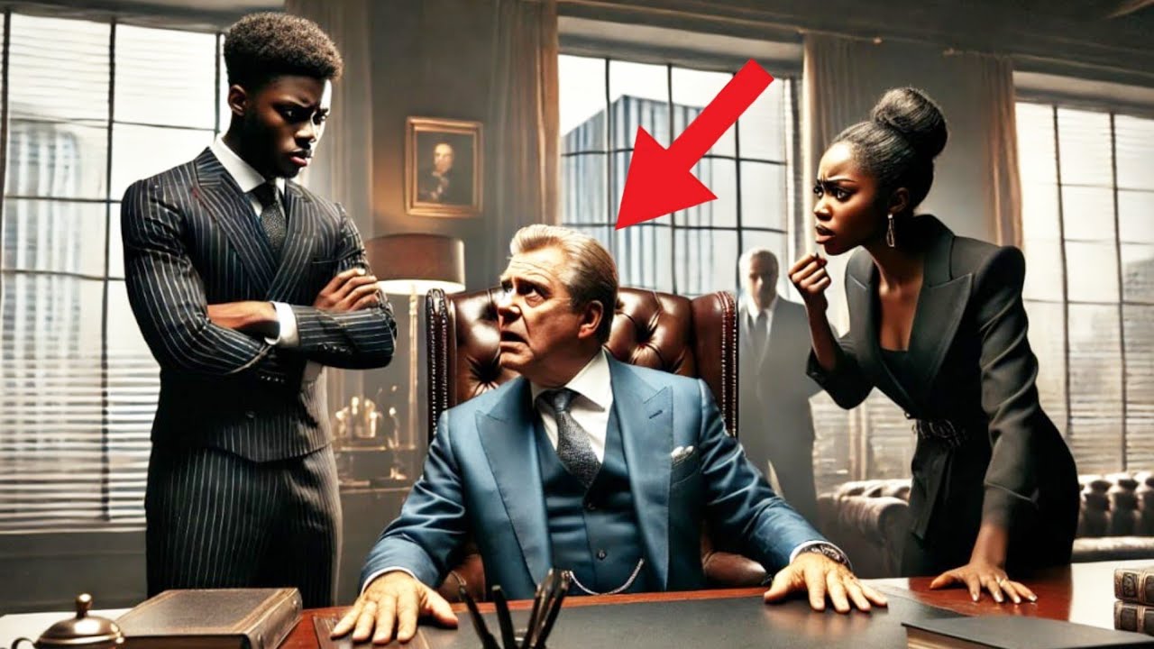 Rich Man Abandoned Pregnant Woman, 26 Years Later Her Son Walks Into His Office!