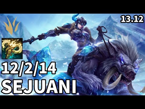 Sejuani Jungle vs Evelynn - EUW Master | Patch 13.12