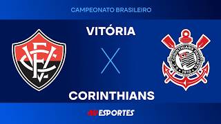 Vitória x Corinthians - AO VIVO - 18/04/2026 - Brasileirão
