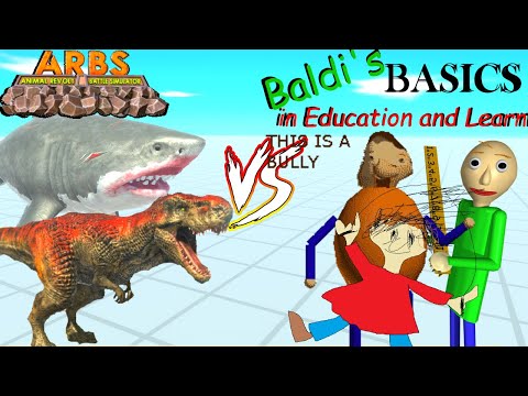 ARBS VS BALDI'S BASICS CHARACTERS - TOURNAMENT - BOSSES VS BALDI'S BASICS! - ARBS