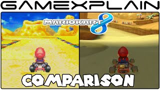 Mario Kart 8: Cheese Land Head-to-Head Comparison (GBA vs. Wii U)