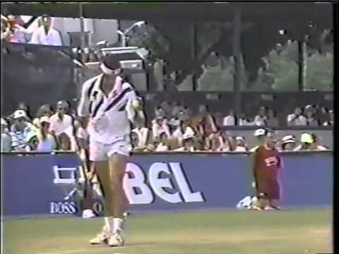 Emilio Sanches vs J. McEnroe - Davis Cup 1991 - 03/07