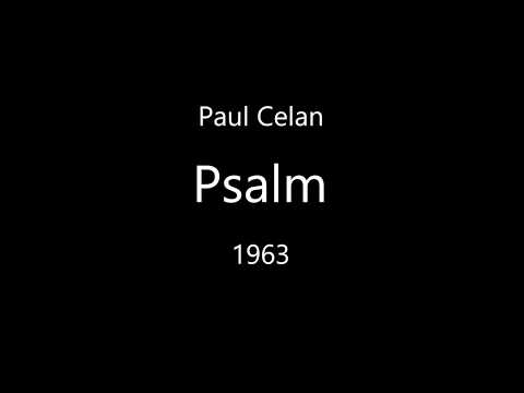 Psalm by Paul Celan - Reading by Andrea Capovilla