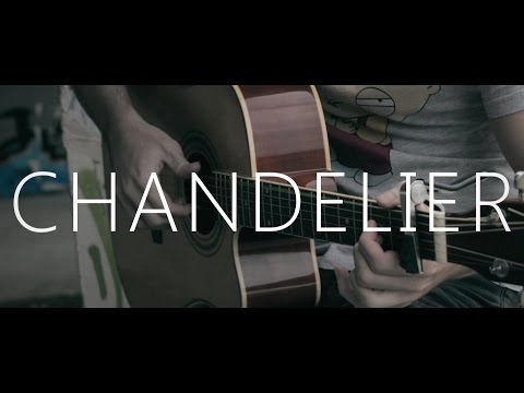 Chandelier - Sia (fingerstyle guitar cover by Peter Gergely) [WITH TABS]