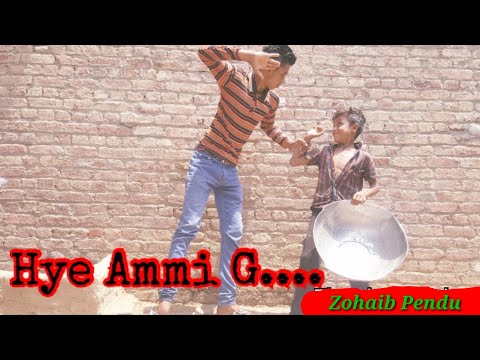 Hye Ammi G....| Zohaib Pendu Full Comedy Funny Videos , Must Watch Pendu Video | By Zohaib Pendu