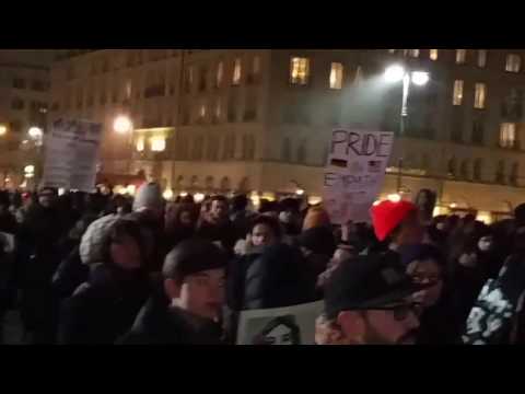 Anti Trump, und Pro Trump Demo in Berlin 20.1.2017