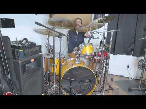 Tama Starclassic Birch/Bubinga Performer 2014 with snare - Honey Amber Gold image 17