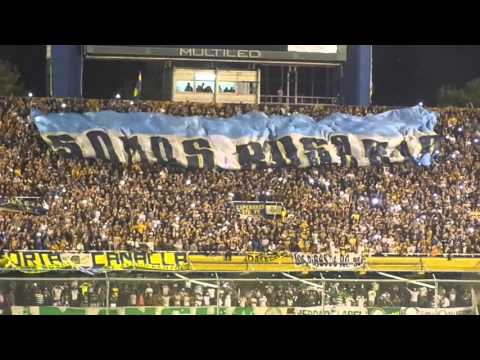 "Rosario Central - Palmeiras - Copa libertadores 2016 - Salida Del Canalla" Barra: Los Guerreros • Club: Rosario Central