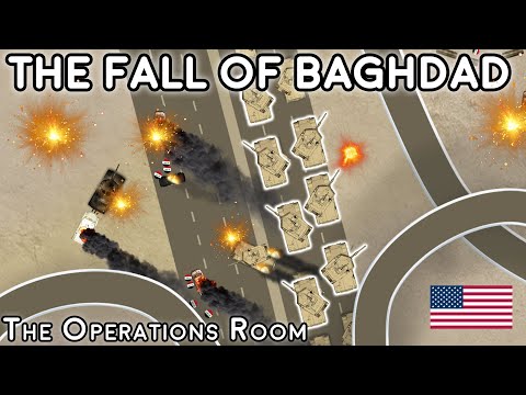 Operation Iraqi Freedom - The Fall of Baghdad & "Victory" - Animated