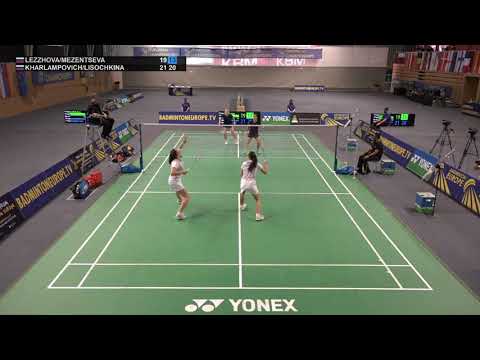 Match point - Lezzhova / Mezentseva vs Kharlampovich / Lisochkina - WD, Final, EU17C21