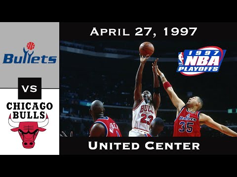 Full Game: A 55-Point Masterclass vs. the Bullets | Michael Jordan (April 27, 1997)