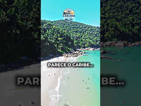 Uma praia caribenha no Litoral de SP  #guaruja #litoralsp #praiasdobrasil