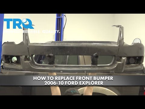 How to Replace Front Bumper 2006-10 Ford Explorer