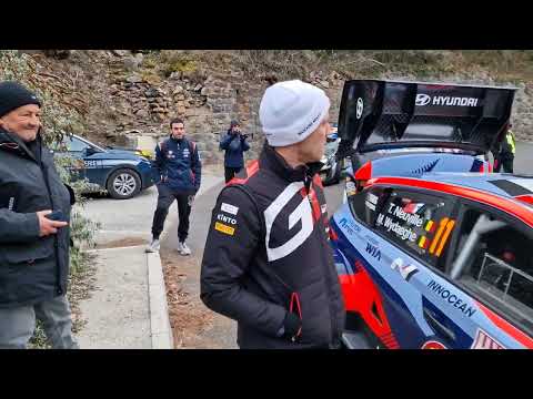 WRC 2023 PURE SOUND - Moments before a Montecarlo SS start | 4k 60 fps