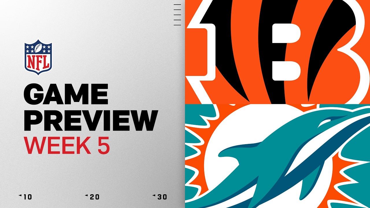 Cincinnati Bengals vs Miami Dolphins | 2026 Week 5 Game Preview