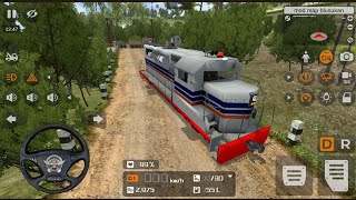 Train Injan Off Roading In Bus Simulator Indonesia 😱 #train #bussid #bussidmod