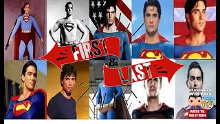 Superman Actors First and Last Appearance video