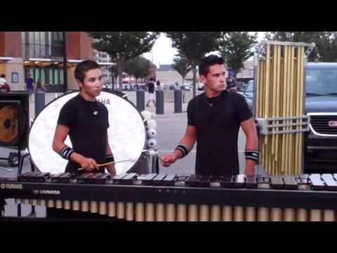 DCI 2011 Cavaliers Split Marimba Runs