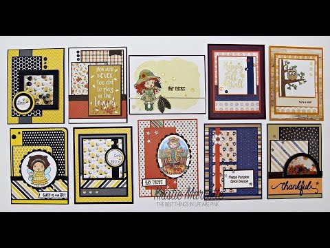 Scrapping for Less Sept. 2018 Flavor of the Month card kit | 10 cards 1 kit