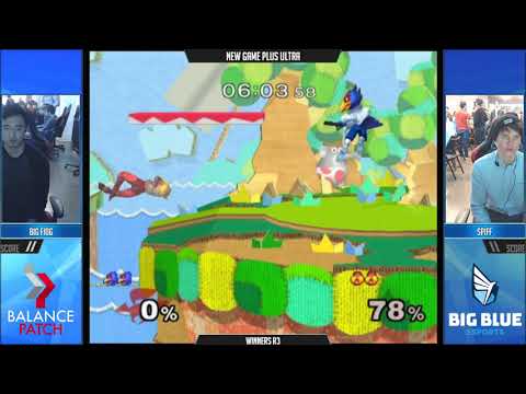 NGPU 15 SSBM - BigFoig (Falco) vs. Spiff (Sheik) - Melee WR3