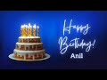 Anil Birthday Song Happy Birthday Anil
