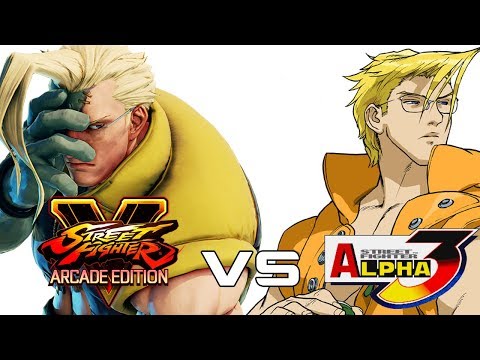 Street Fighter Animation Comparisons: Nash (SFV vs. SFA3)