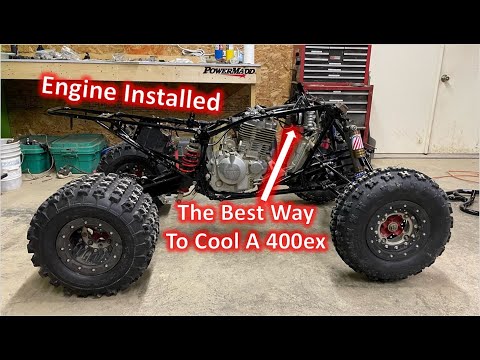 400ex XC Race Quad Build Part 6: Engine, Wiring, & Cooling