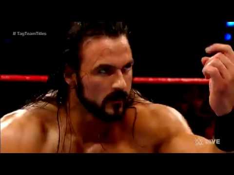 B Team Vs Dolph Ziggler & Drew Tag Team Match Monday night raw 10 9 2018