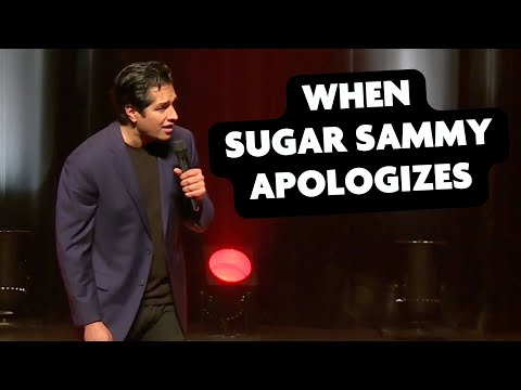 When Sugar Sammy Apologizes | Crowd work