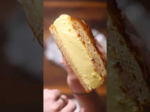 Breakfast Sausage Egg Sandwich with Chive-Mayo Sauce