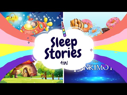 Sleep Stories for Kids | SLEEP STORY COLLECTION 4in1 | Sleep Meditations for Children