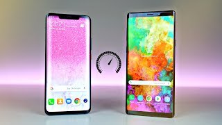 Huawei Mate 20 Pro vs Samsung Galaxy Note 9 - Speed Test!