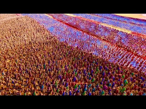 1,000,000 Spartans vs 140,000 France Army & Red Сoats - UEBS 2 - Ultimate Epic Battle Simulator 2